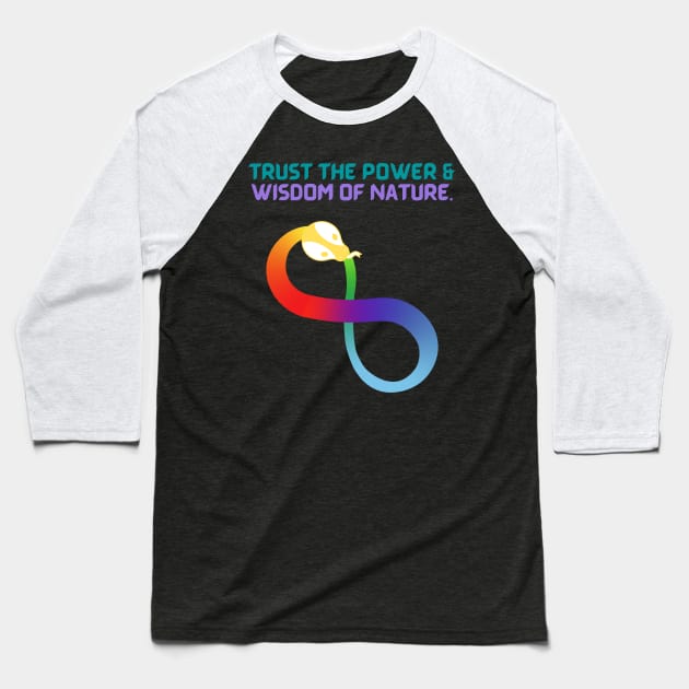 Ouroboros Baseball T-Shirt by Pineapple Pizza Podcast